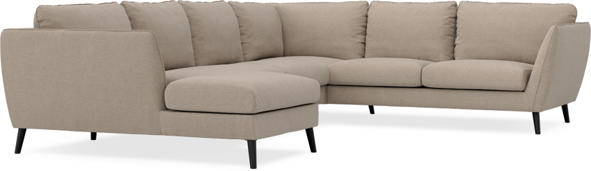Madison - Hörnsoffa med schäslong vänster - Beige