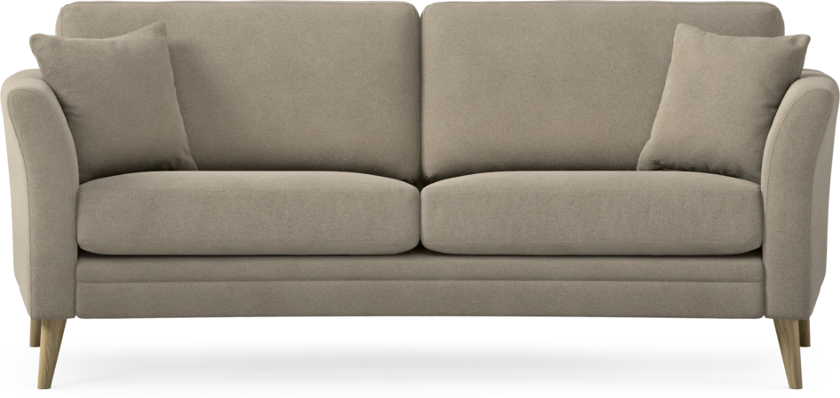 Eden - 2,5-sits soffa svängd - Beige