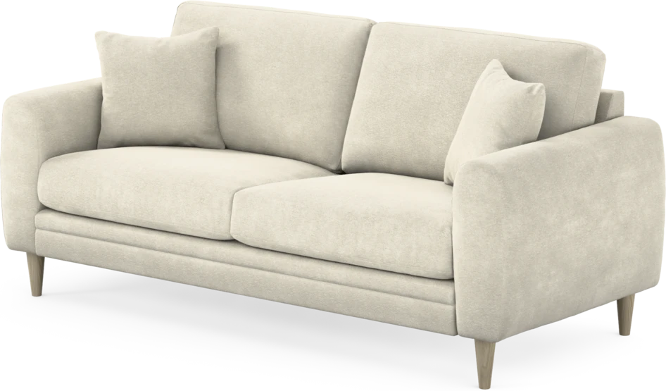 Eden - 2,5-sits soffa - Vit