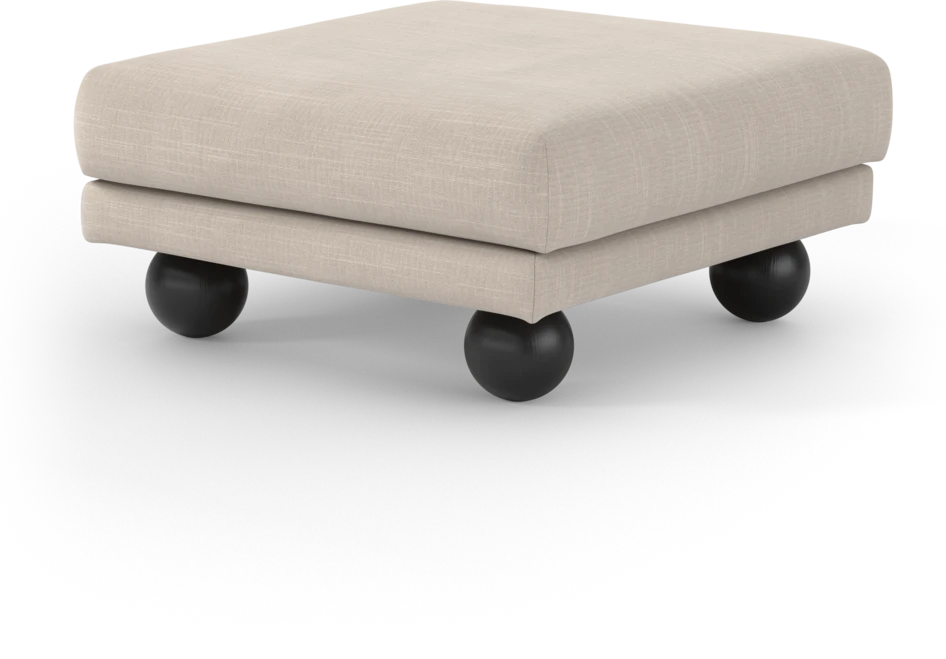 Harper - Fotpall - Beige