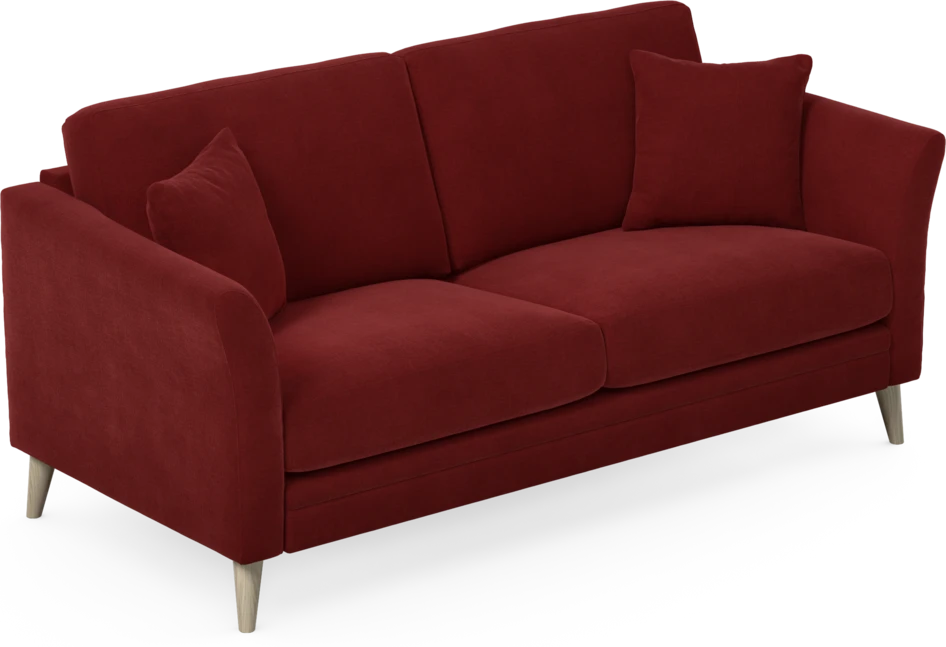 Eden - 2,5-sits soffa - Röd