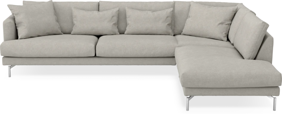 Harper - 3-sits soffa med divan höger - Beige