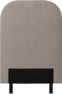 Delux Rundad - Sänggavel, 90-210 cm - Beige