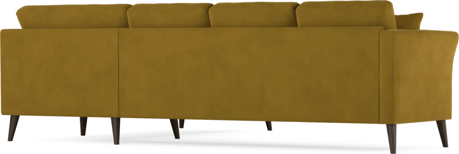 Eden - Hörnsoffa, 3+2-sits - Gul