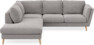 Madison - 2-sits soffa med divan vänster - Grå