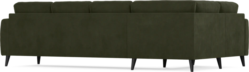 Eden - Hörnsoffa, 1+3-sits - Grön