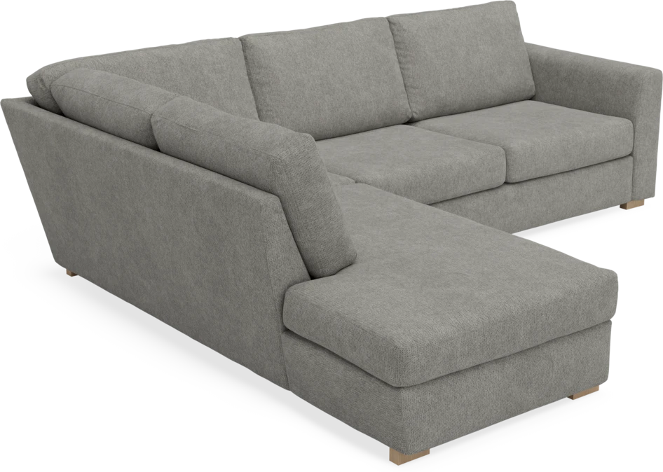Friday - 2,5-sits soffa med divan vänster - Grå