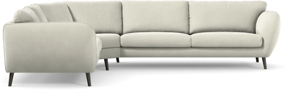 Madison Lux - Hörnsoffa 2+3-sits, hörn 2 - Vit