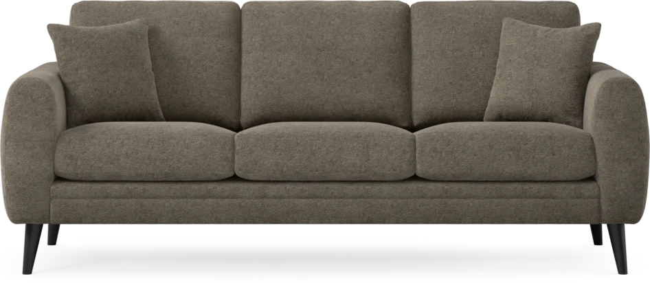 Eden - 3-sits soffa - Brun