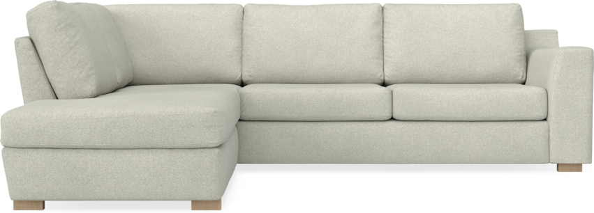 Friday - 2,5-sits soffa med divan vänster - Beige