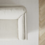 Madison Lux - 3-sits soffa med divan höger - Vit