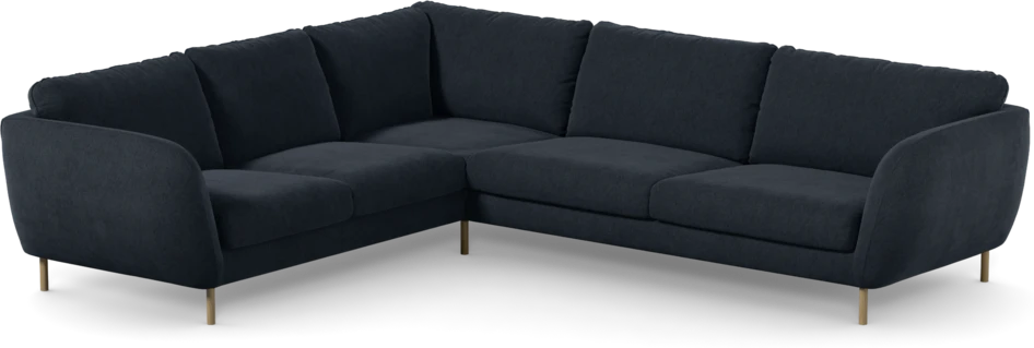 Madison Lux - Hörnsoffa 2+3-sits, hörn 1 - Blå