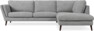 Madison Lux - 3-sits soffa med divan höger - Vit