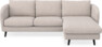 Madison - 2-sits soffa med schäslong höger - Beige