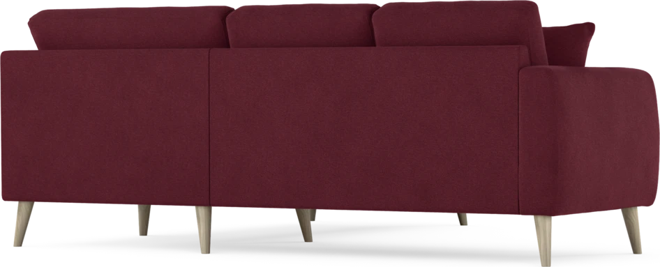 Eden - Hörnsoffa, 2+2-sits - Röd