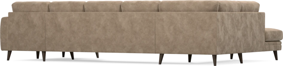Eden - 3-sits soffa med divan vänster och schäslong höger - Beige