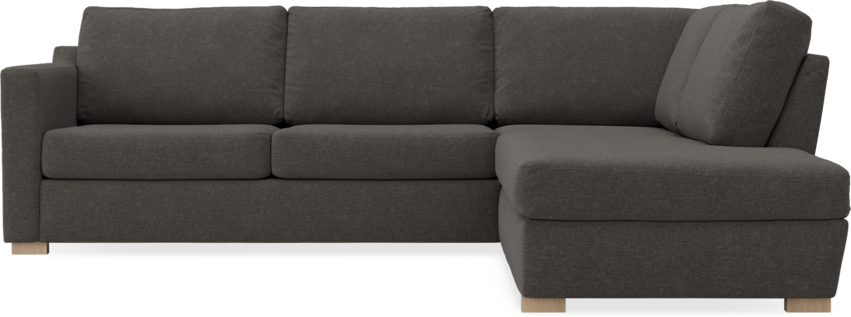 Friday - 2,5-sits soffa med divan höger - Grå