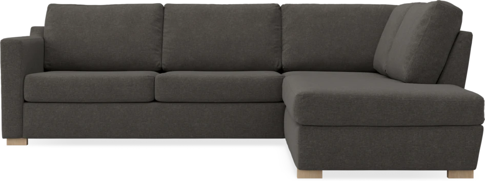 Friday - 2,5-sits soffa med divan höger - Grå
