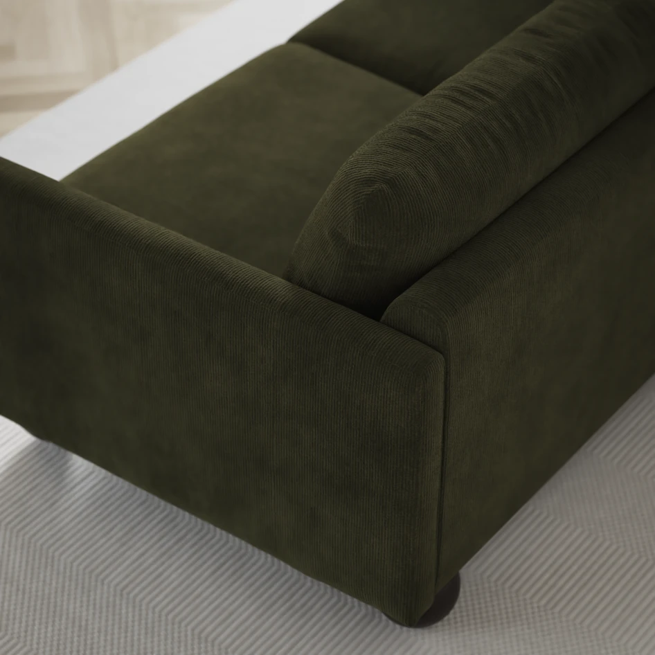 Madison Lux - Hörnsoffa 2+3-sits, hörn 2 - Grön