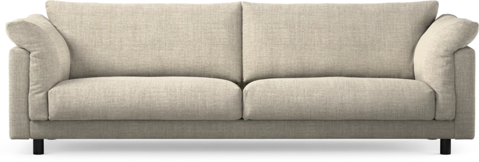 Cherrie - 4-sits soffa, fast klädsel - Beige