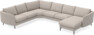 Madison - Hörnsoffa med schäslong höger - Beige
