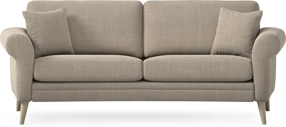 Eden - 2,5-sits soffa svängd - Beige