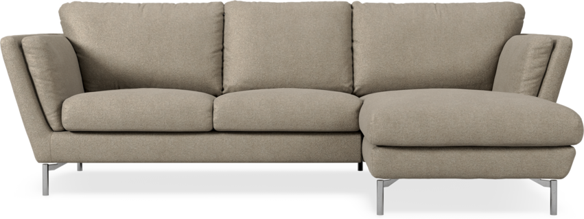Madison - 2-sits soffa med schäslong höger - Beige