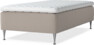 Delux Dream - Ramsäng, enkelsäng med bäddmadrass - Beige