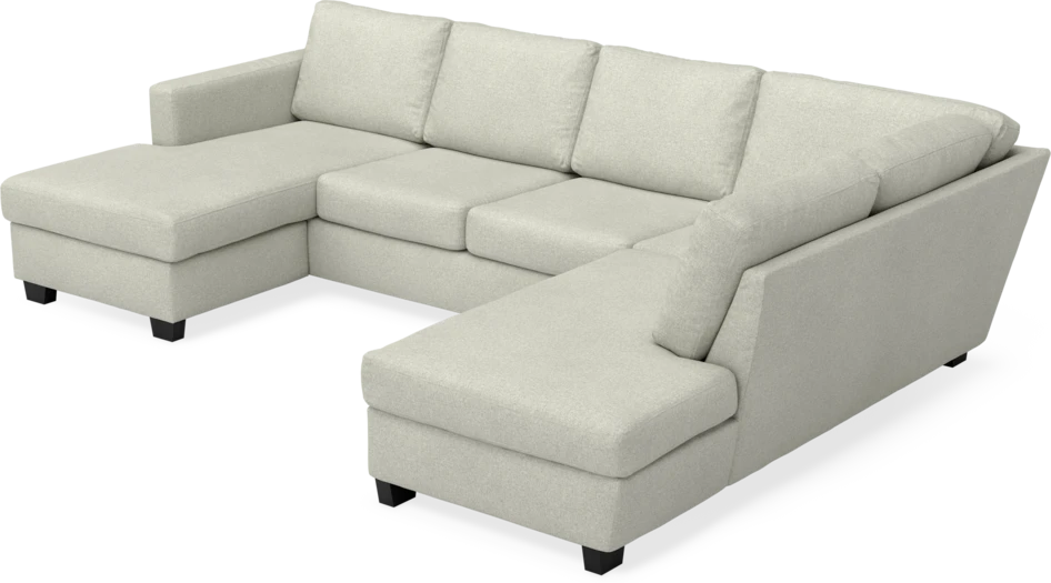 Friday - 3-sits soffa med schäslong vänster och divan höger - Beige