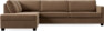 Nevada - 3-sits soffa med divan vänster - Beige