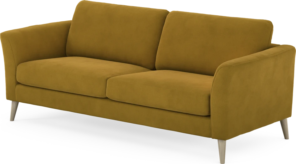 Bridge - 3-sits soffa - Gul
