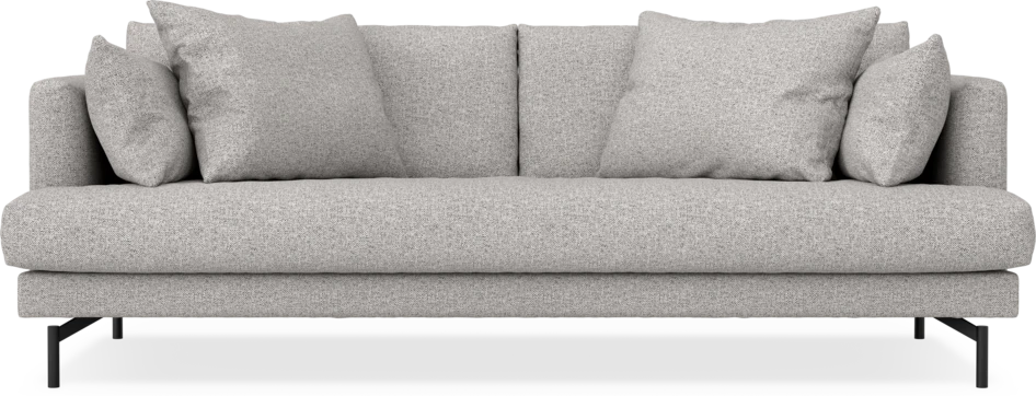 Harper - 3-sits soffa, hel dyna - Vit
