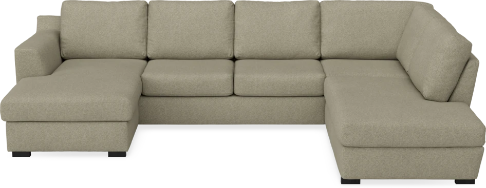 Friday - 3-sits soffa med schäslong vänster och divan höger - Beige