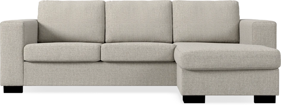 Nevada - 3-sits soffa med flyttbar schäslong - Beige