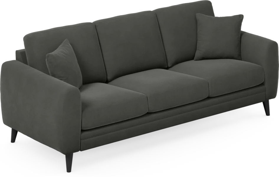 Eden - 3-sits soffa - Grå
