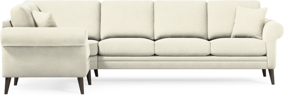 Eden - Hörnsoffa, 1+3-sits - Vit