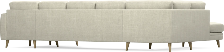 Eden - 3-sits soffa med divan vänster och schäslong höger - Beige
