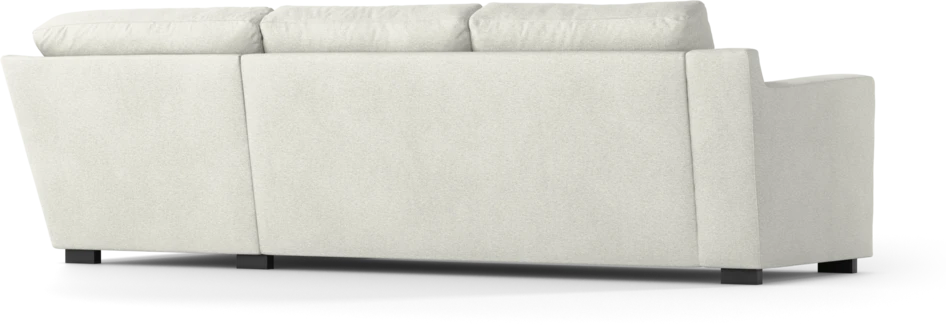 Friday - 2,5-sits soffa med divan höger - Vit