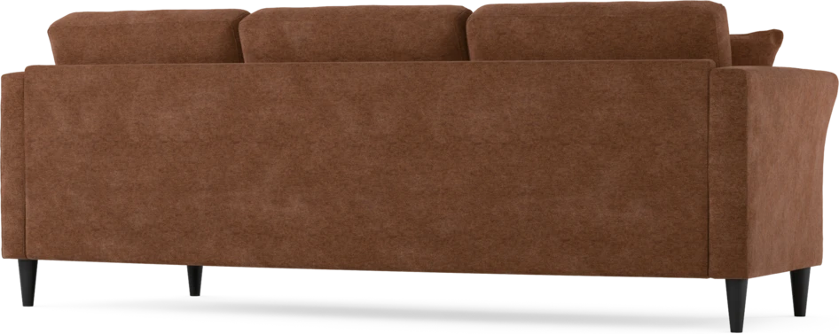 Eden - 3-sits soffa svängd - Orange