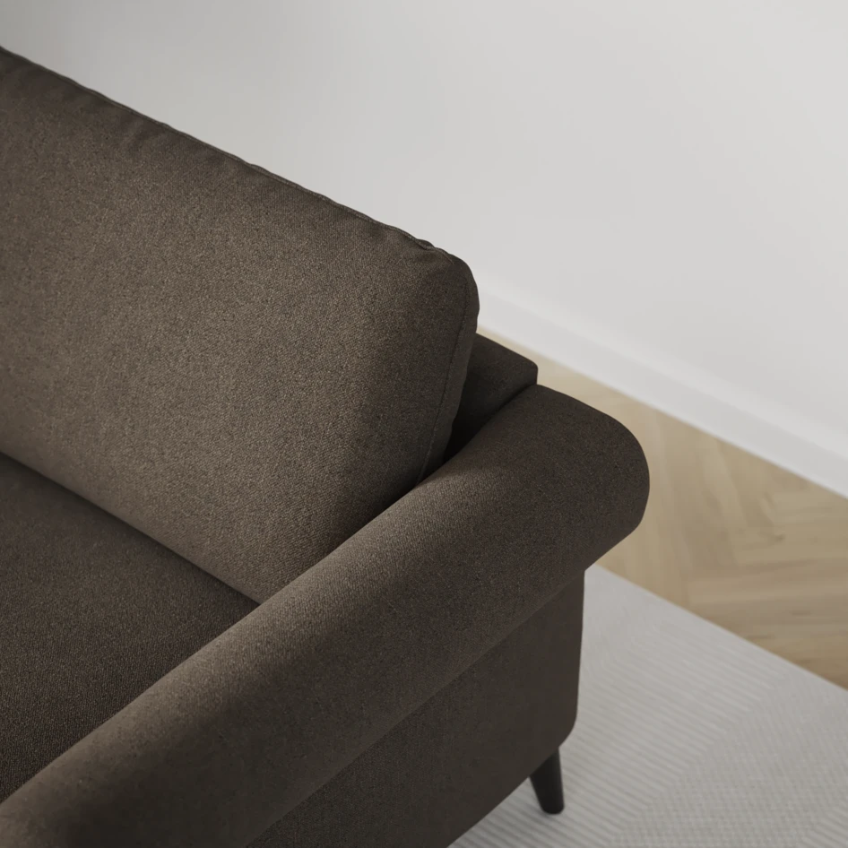Bridge - 2-sits soffa - Brun