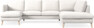 Madison Lux - 2-sits soffa med schäslong vänster och divan höger - Beige