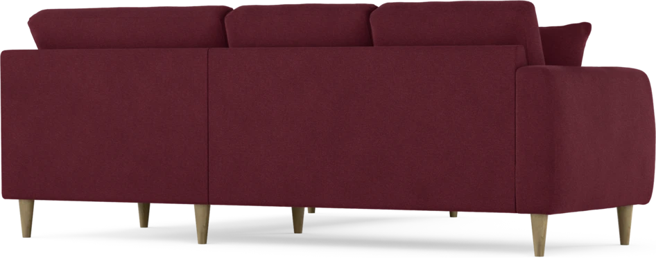 Eden - Hörnsoffa, 2+2-sits - Röd