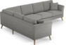 Eden - Hörnsoffa 2+3 - Grå