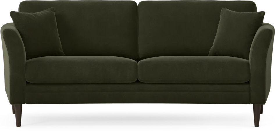 Eden - 2,5-sits soffa svängd - Grön