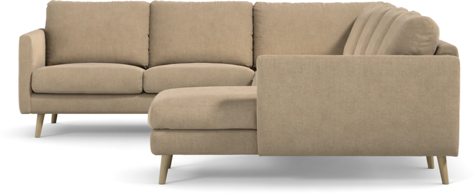 Madison Lux - Hörnsoffa med schäslong höger - Beige