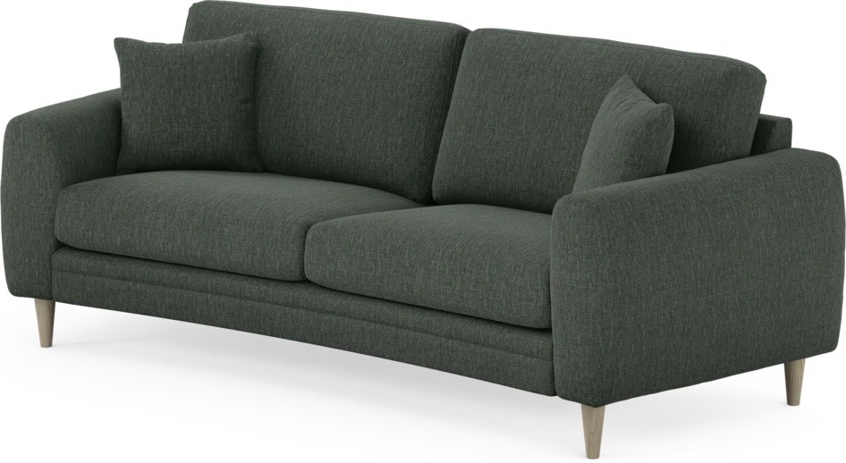Eden - 2,5-sits soffa svängd - Grön