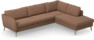 County - 2,5-sits soffa med divan höger - Orange