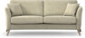 Eden - 2,5-sits soffa svängd - Beige