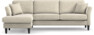 Eden - 2,5-sits soffa med schäslong - Beige