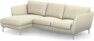 Madison Lux - 2-sits soffa med schäslong vänster - Vit